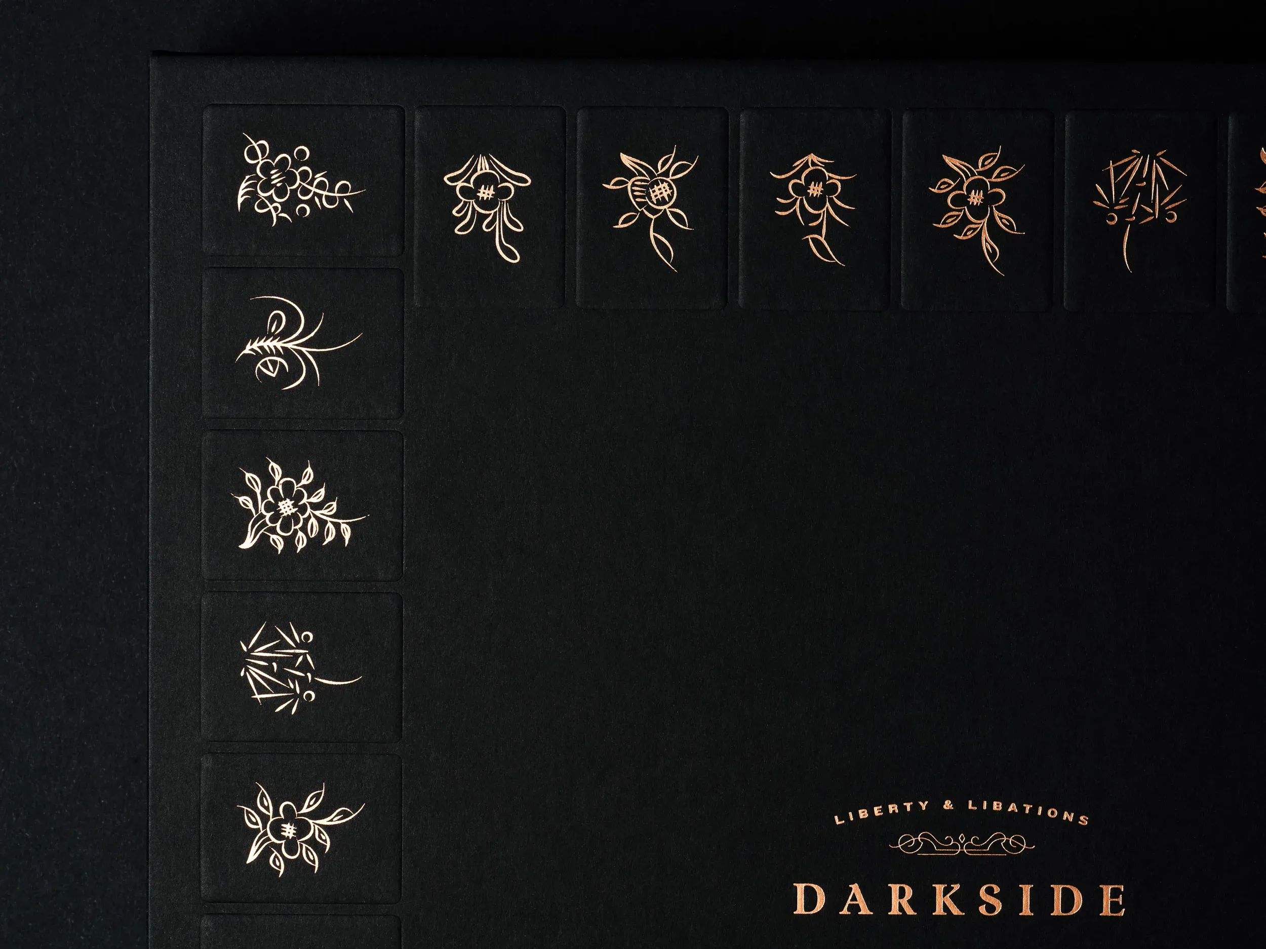 Rosewood Dark Side bar signature menu